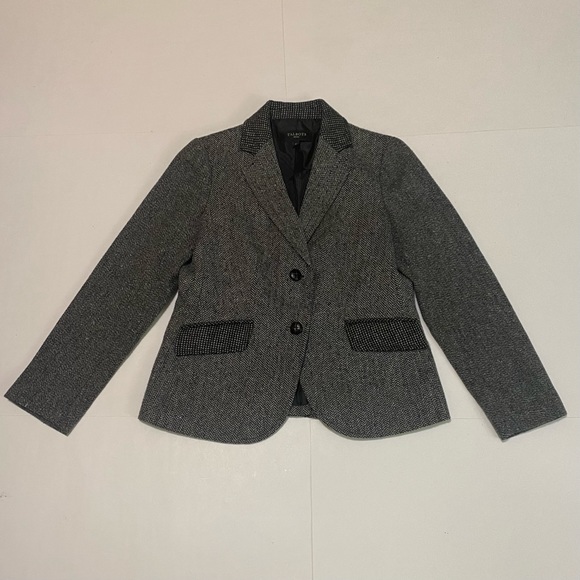 Talbots Jackets & Blazers - 25. Talbots jacket, black & gray, size 4p